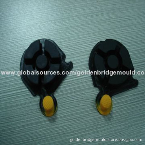 Injection mold for silicone keypad